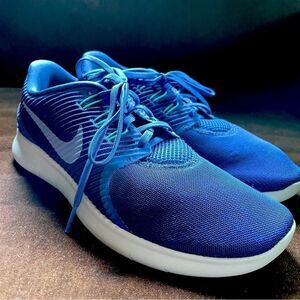 Mint Condition Nike Free RN Prussian Blue Womens Running Shoes 9.5 US 41 EUR